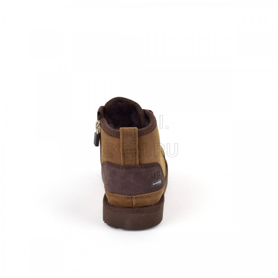 Детские UGG Kids Neumel II WP Zip Nubuck Grizzly