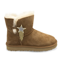 UGG Mini Button Star Chestnut