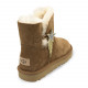 Женские UGG Mini Button Star Chestnut