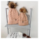 UGG Knit Pom Hat Pink