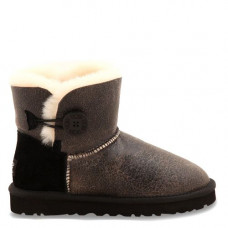 UGG Mini Bailey Button Bomber Black