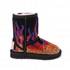 UGG Kids Jeremy Scott Black