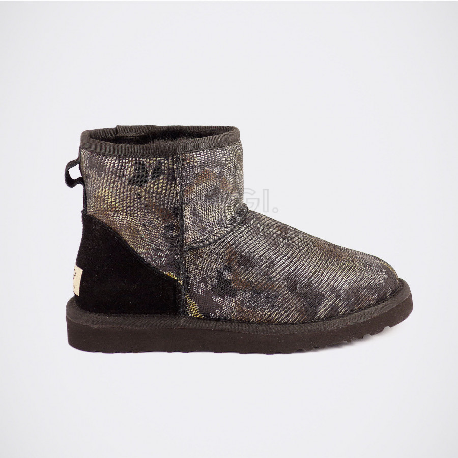 Женские UGG Classic Mini Snake Black
