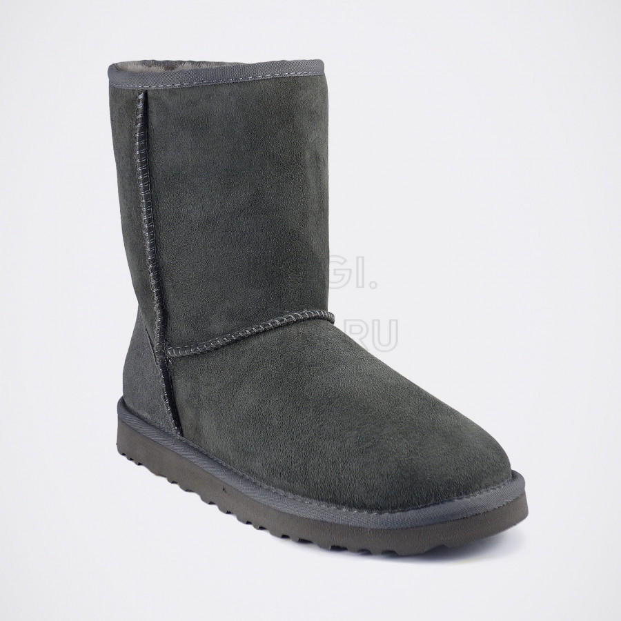 Мужские UGG Mens Classic Short Grey