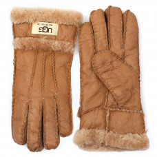 Перчатки UGG Glove Three Rays Chestnut