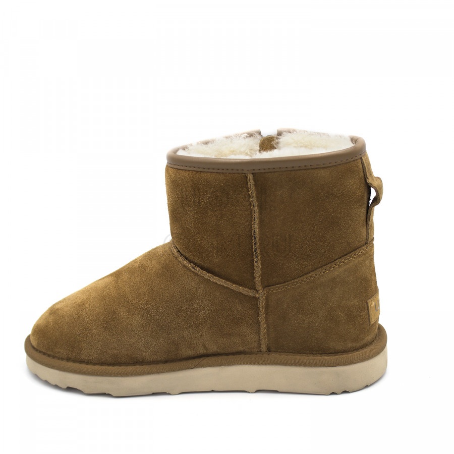 Мужские UGG Mens Classic Mini Zip Waterproof Chestnut