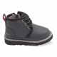 Детские UGG Kids Neumel WP Zip Nubuck Black