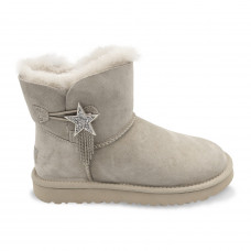UGG Mini Button Star Grey