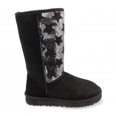 UGG Tall Shabby Star Black