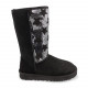 Женские UGG Tall Shabby Star Black