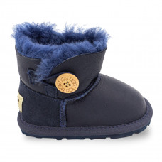 UGG Baby Bailey Button Metallic Navy