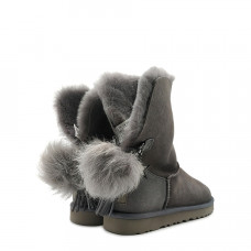UGG Classic Short Charm Boot Grey