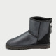 Женские UGG Classic Mini Zip Metallic Grey
