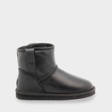 UGG Mens Classic Mini Stitch Leather Black