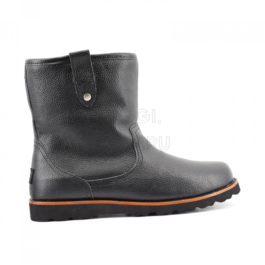 Мужские UGG Mens Stoneman Leather Black
