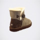 Женские UGG Mini Bailey Button Bomber Chocolate
