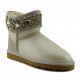 Женские UGG Jimmy Choo Crystals Metallic Sand