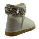 Женские UGG Jimmy Choo Crystals Metallic Sand
