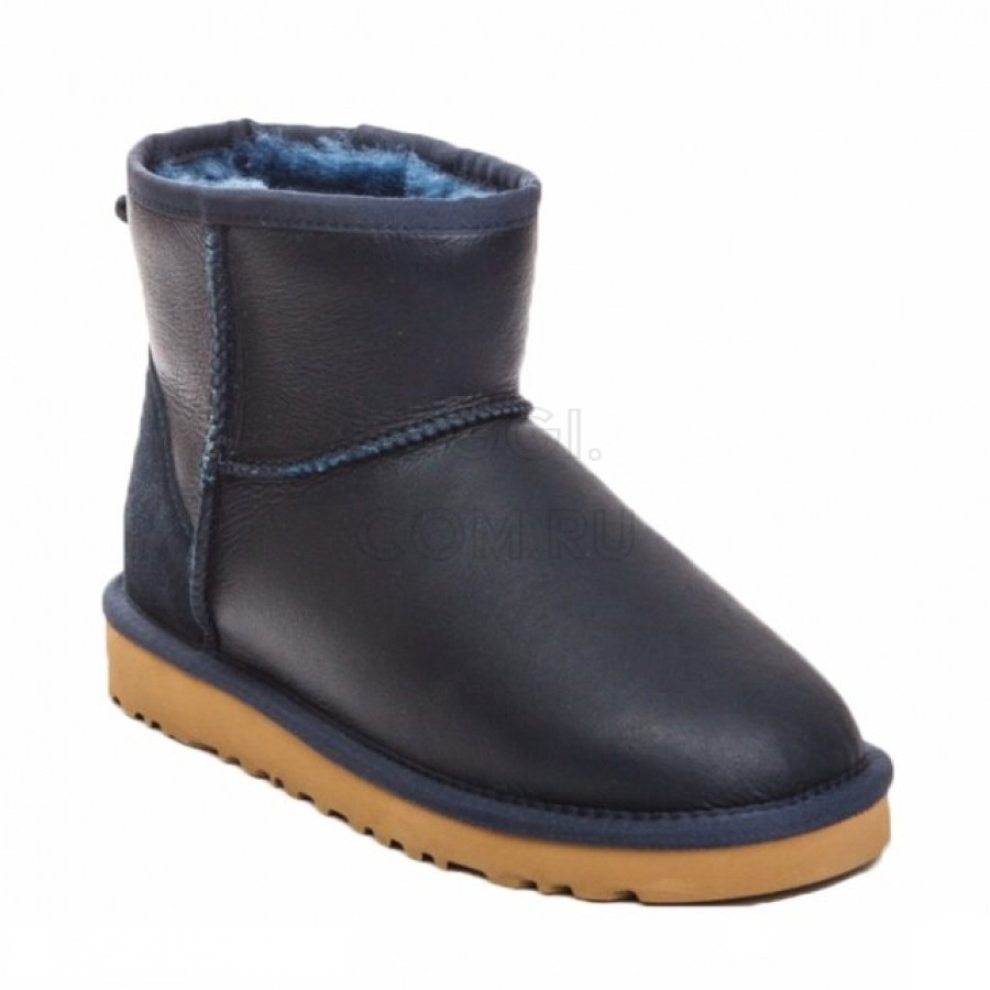 Женские UGG Classic Mini Metallic Navy