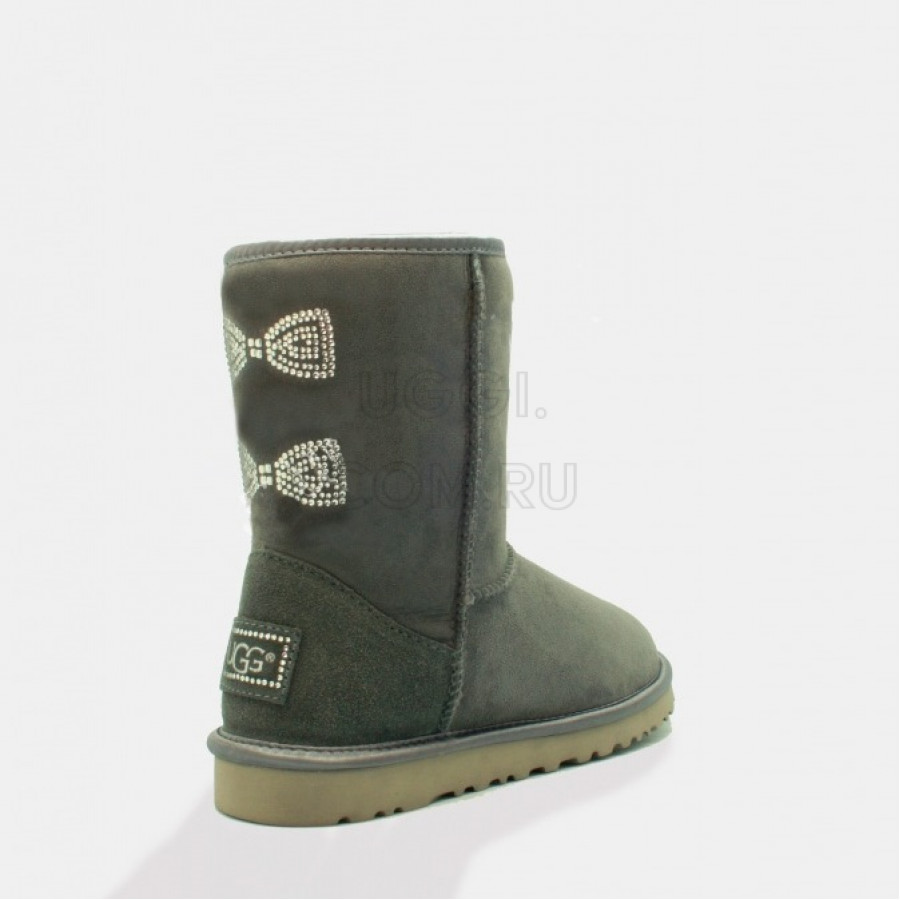 Женские UGG Crystal Bow Grey