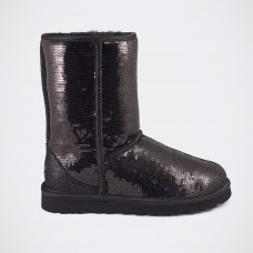 UGG Classic Short Sparkles Black