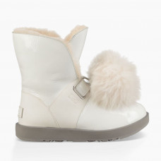 UGG Isley Patent Waterproof White