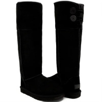 UGG Over The Knee Bailey Button II Black