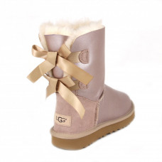 UGG Bailey Bow Metallic Pearl