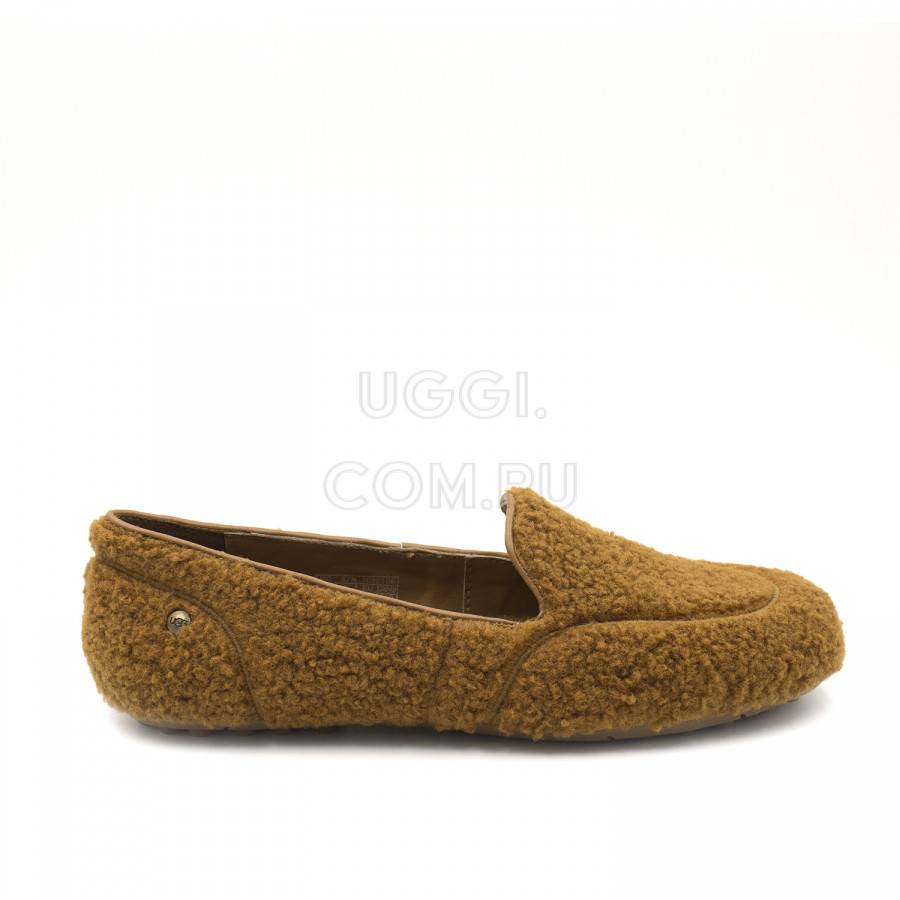Женские UGG Hailey Fluff Loafer Chestnut