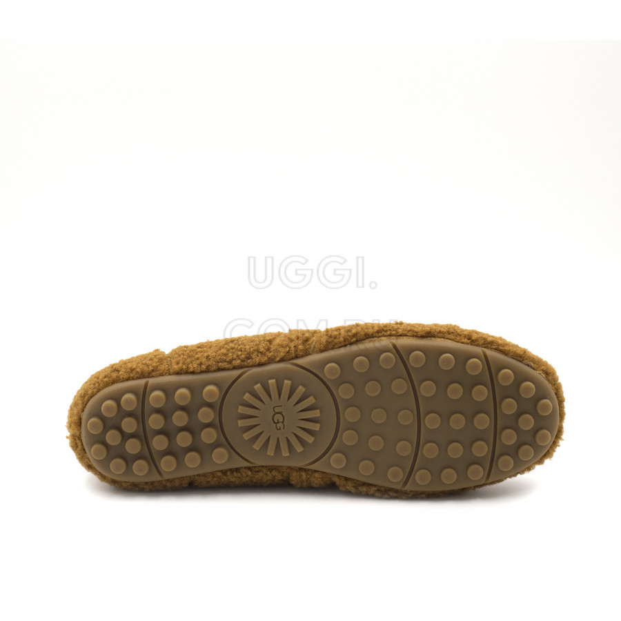 Женские UGG Hailey Fluff Loafer Chestnut