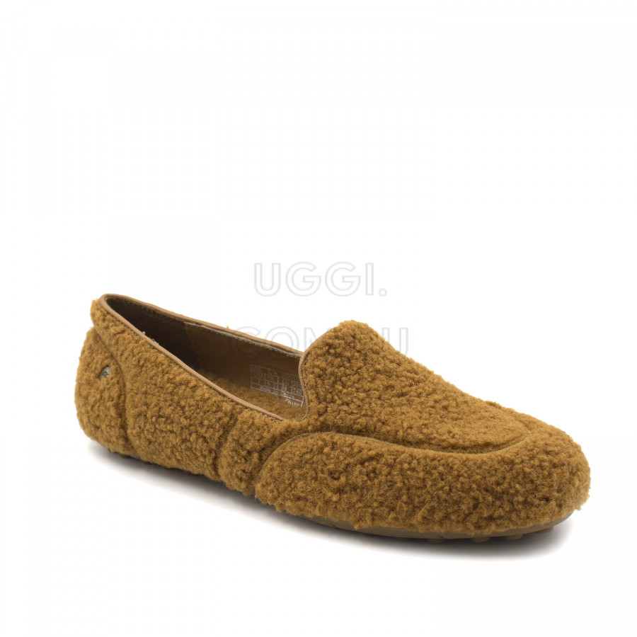 Женские UGG Hailey Fluff Loafer Chestnut