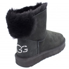 UGG Classic Bling Mini Black