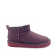 Женские UGG Classic Ultra Mini Leather Matte Wine Red