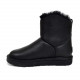 Женские UGG Classic Mini Oblique Zip Black