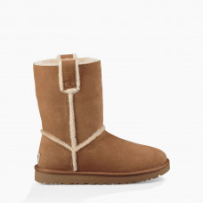 UGG Classic Short Spill Seam Boot Chestnut