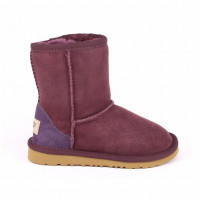 UGG Kids Classic Short Burgundy