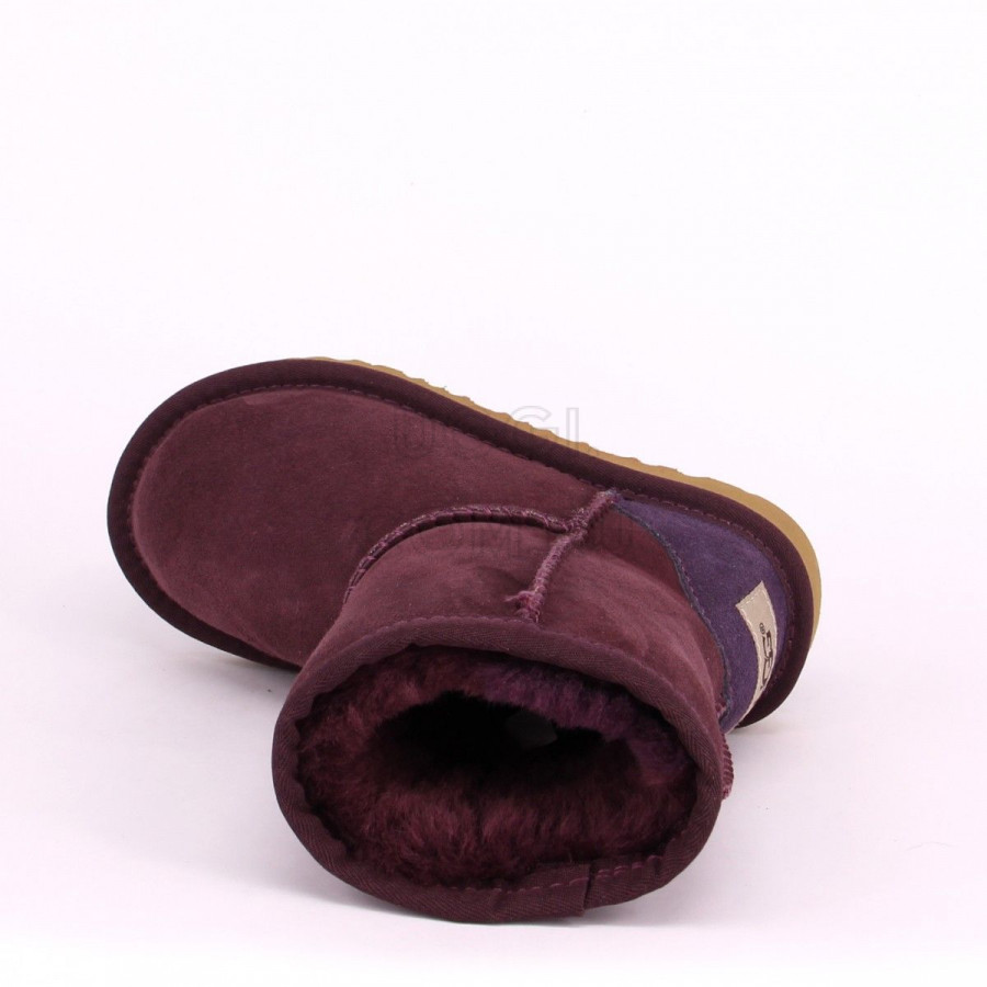Детские UGG Kids Classic Short Burgundy