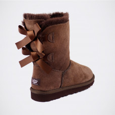 UGG Bailey Bow Chocolate