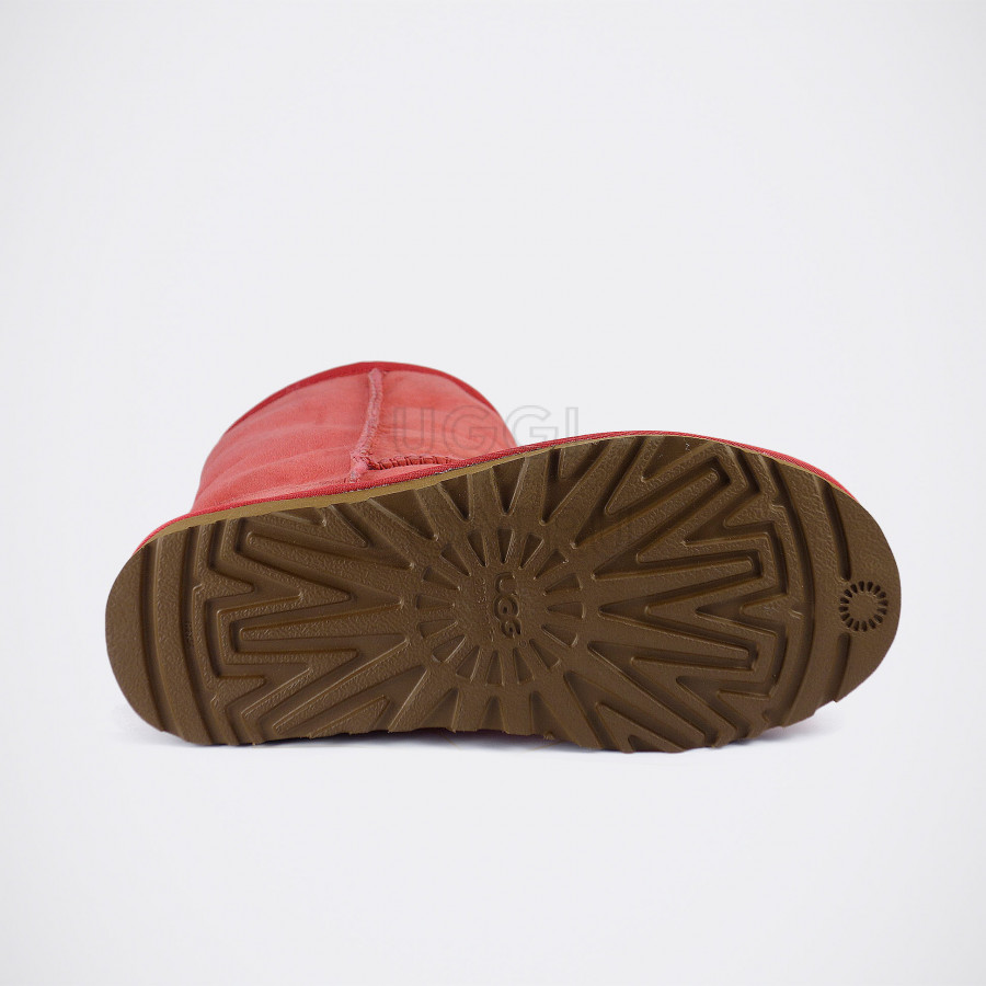 Женские UGG Classic Short Red