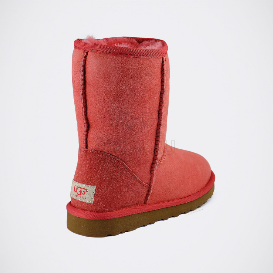 Женские UGG Classic Short Red