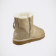 Женские UGG Classic Mini Zip Metallic Sand