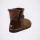 Женские UGG Mini Bailey Button Chocolate