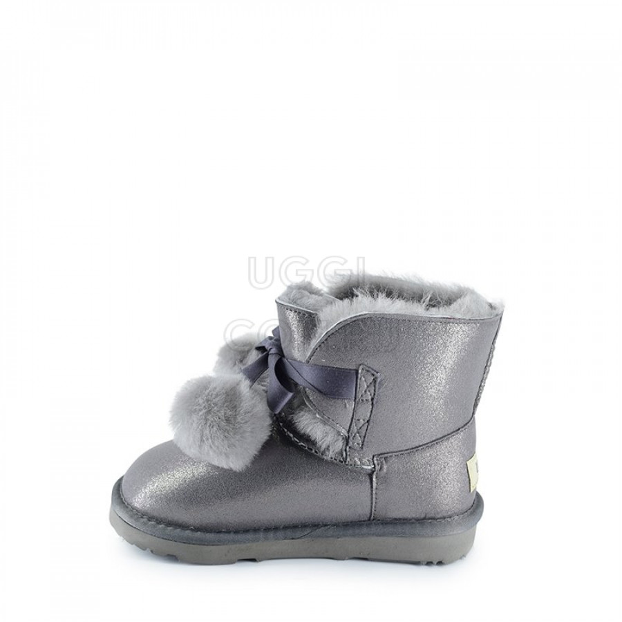 Детские UGG Kids Gita Metallic Grey