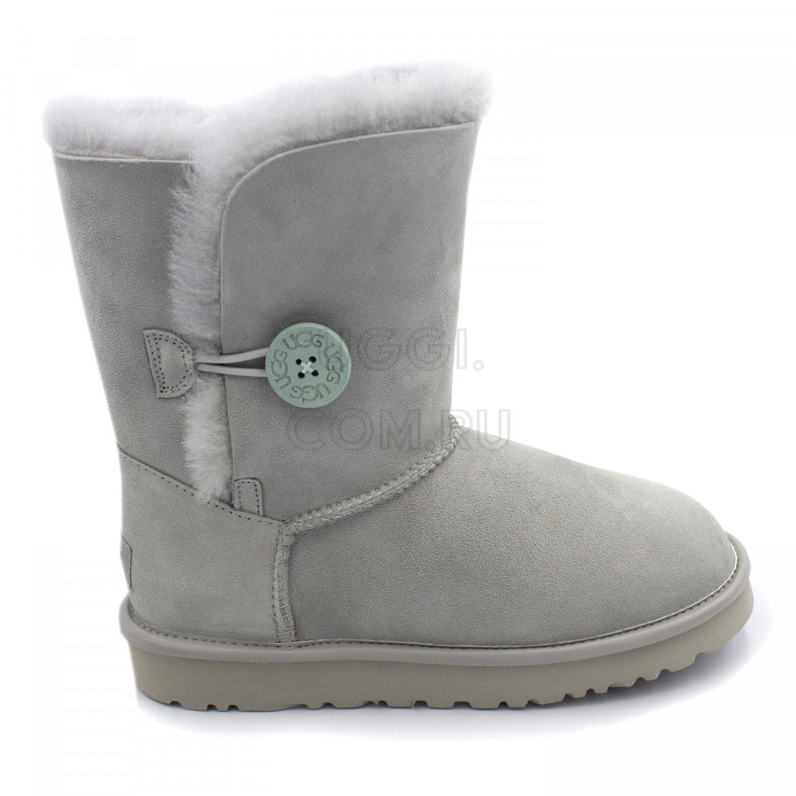 Женские UGG Bailey Button II Metallic Grey Violet