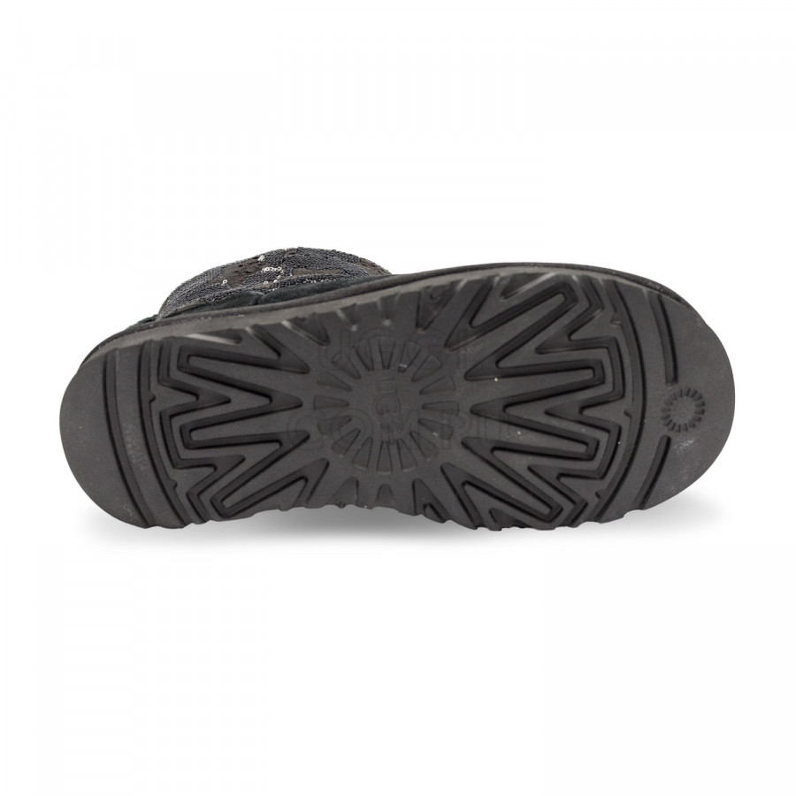 Женские UGG Mini Shabby Star Black