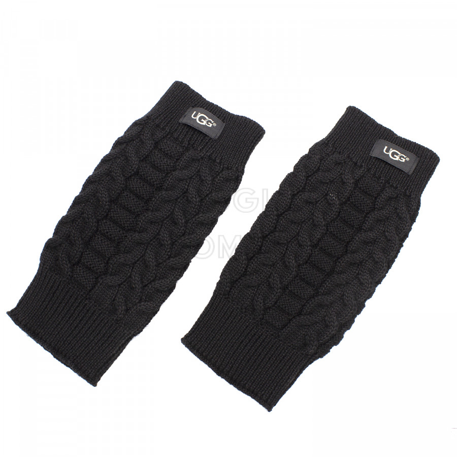 Перчатки UGG Wool Gloves Black