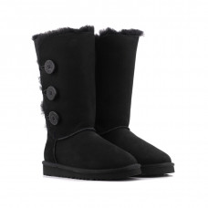 UGG Bailey Button Triplet II Black