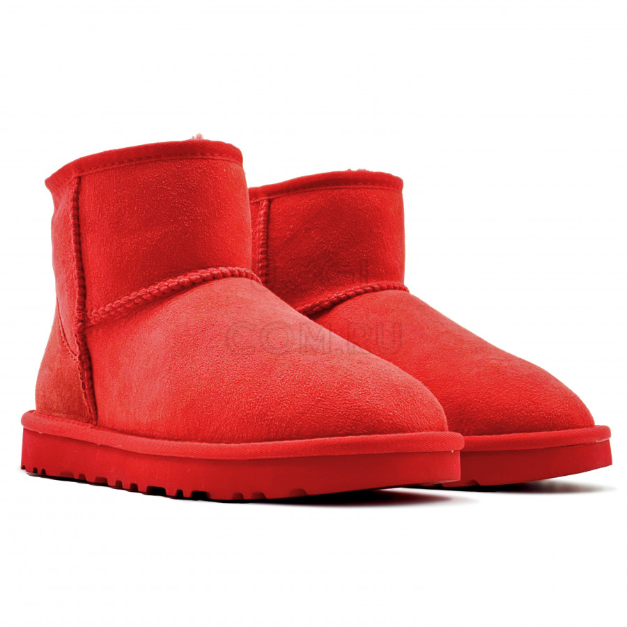 Женские UGG Classic Mini II Samba Red