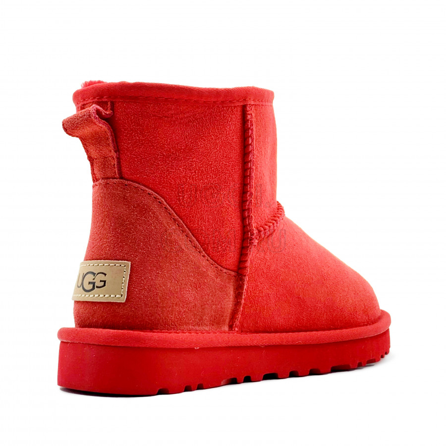 Женские UGG Classic Mini II Samba Red