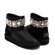 Женские UGG Jimmy Choo Crystals Metallic Black